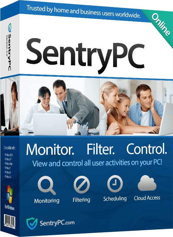SentryPC - Computer Monitoring & Control Software - 1 License - View 1